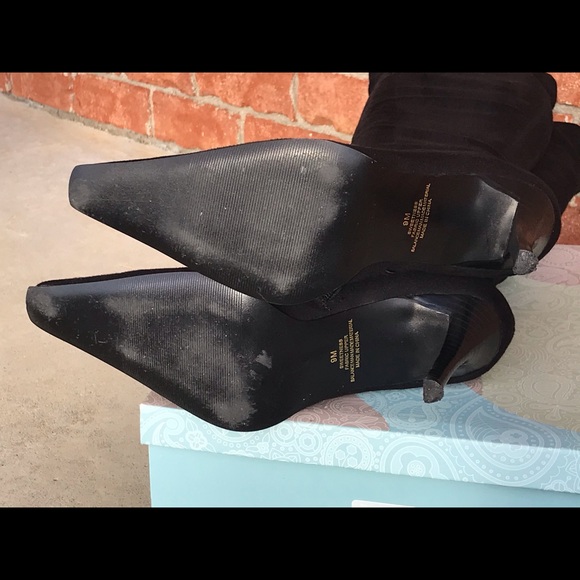 BP Nordstrom faux suede tall boots - Picture 6 of 7